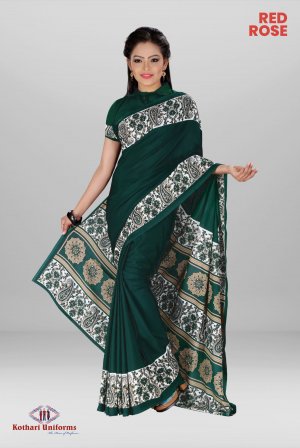 Red Rose | Uniform Saree [RR0100MB]