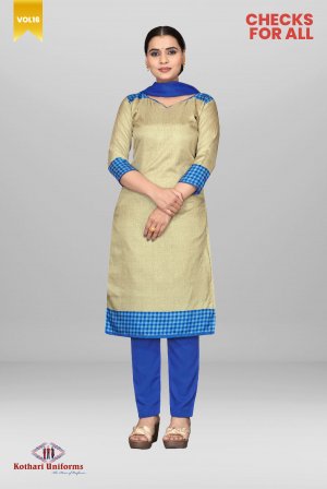 Checks For All | Uniform Saree & Salwar Combo [CFA1]