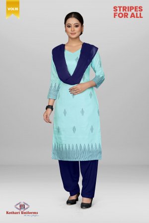 Stripes For All | Uniform Saree & Salwar Combo [SFA5]