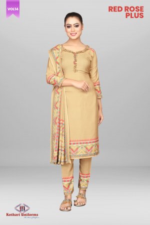 Red Rose Plus | Uniform Salwar Set [CRPS1E]