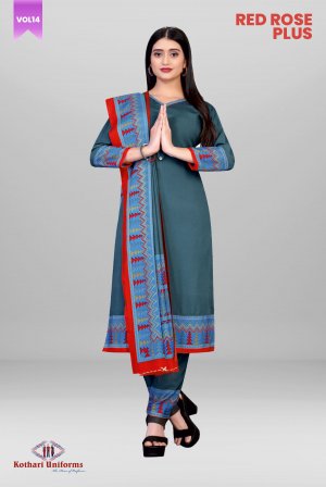 Red Rose Plus | Uniform Salwar Set [CRPS2D]