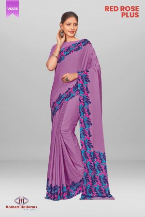 Red Rose Plus | Uniform Saree & Salwar Combo [RPS5B]