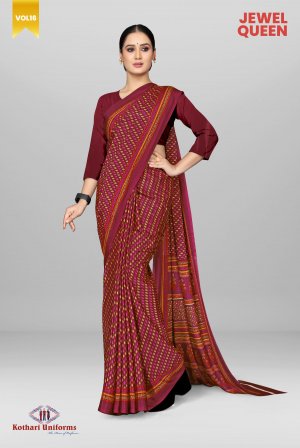 Jewel Queen | Uniform Saree [JQ3A]
