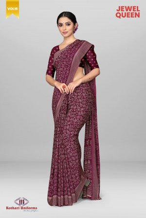 Jewel Queen | Uniform Saree [JQ5C]