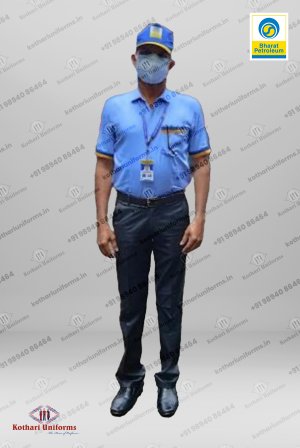 BPCL - Bharat Petroleum Petrol Pump Manager Uniforms - Shirt & Pants