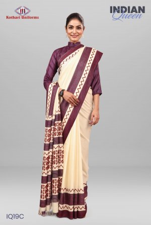 Indian Queen | Uniform Saree [IQ19C]