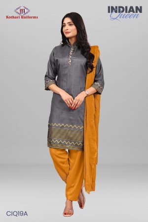 Indian Queen | Uniform Saree & Salwar Combo [IQ19A]
