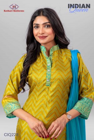 Indian Queen | Uniform Saree & Salwar Combo [IQ22B]