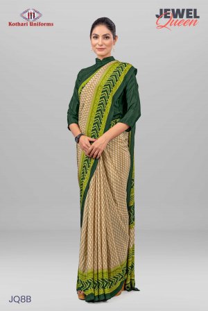 Jewel Queen | Uniform Saree [JQ8B]