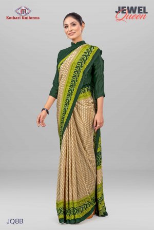 Jewel Queen | Uniform Saree [JQ8B]