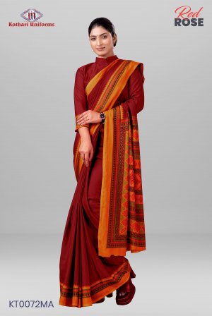 Red Rose | Uniform Saree & Salwar Combo [KT0072MA]