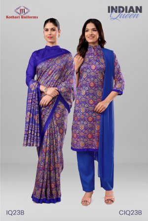 Indian Queen | Uniform Saree & Salwar Combo [IQ23B]