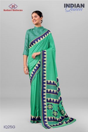Indian Queen | Uniform Saree [IQ25G]