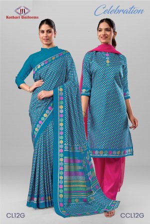 Celebration | Uniform Saree & Salwar Combo [CL12G]
