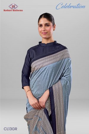 Celebration | Uniform Saree [CL13GR]