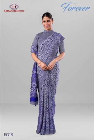 Forever | Uniform Saree [FO1B]