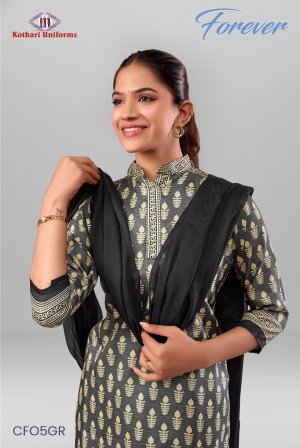 Forever | Uniform Saree & Salwar Combo [FO5GR]