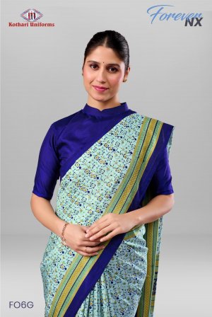 Forever NX | Uniform Saree [FO6G]