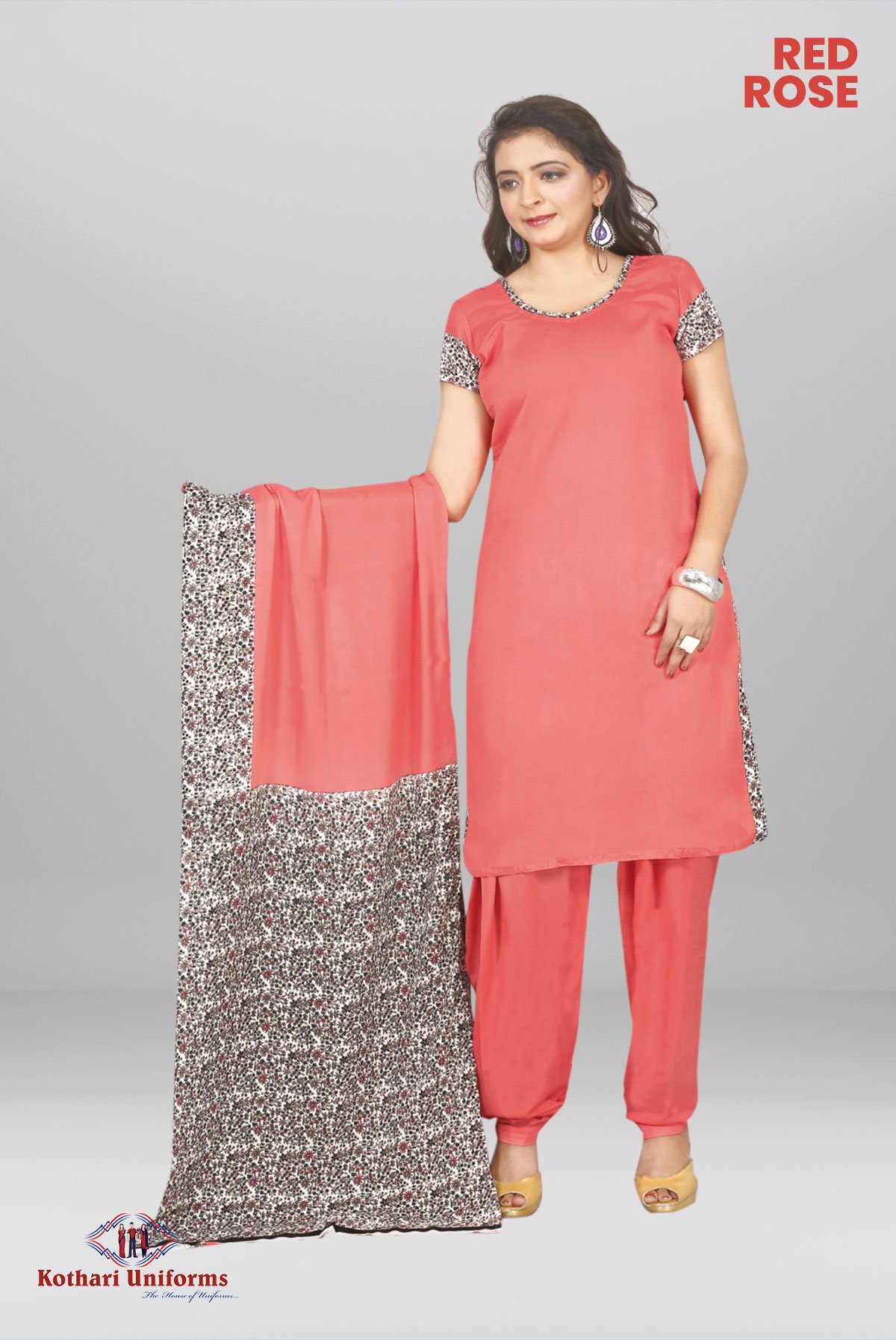 Red Roses Uniform Red Rose – VK0072 | KOTHARI UNIFORMS | Saree Salwar Combo