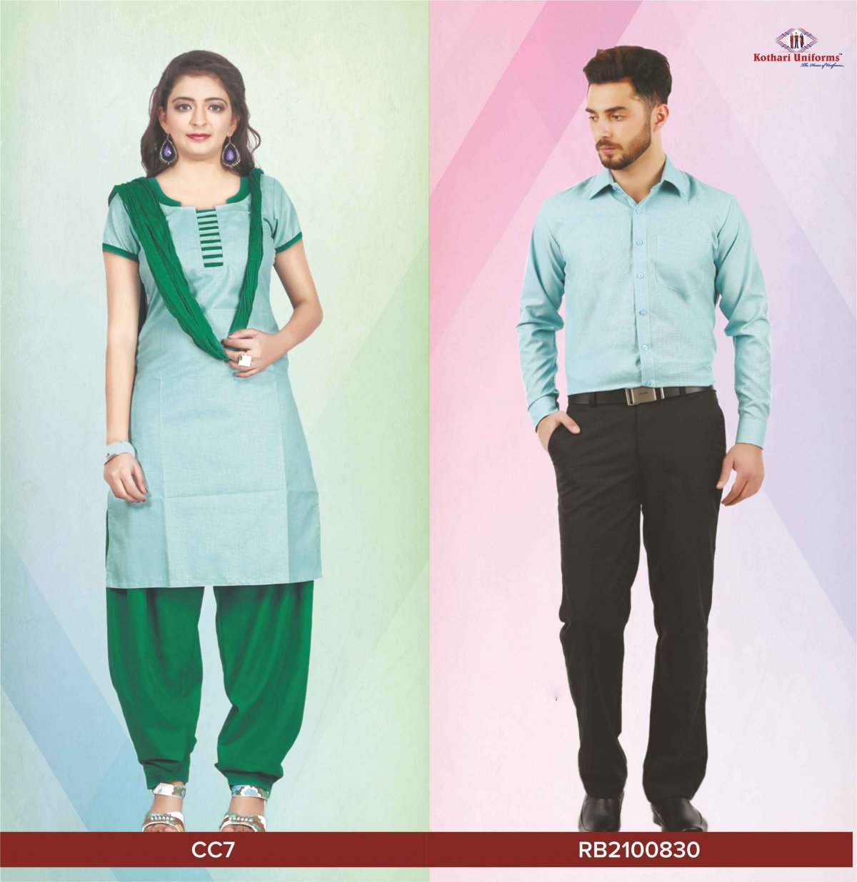 Corporate Classic | Male Female Uniform Combo [CC7 & RB2100830]