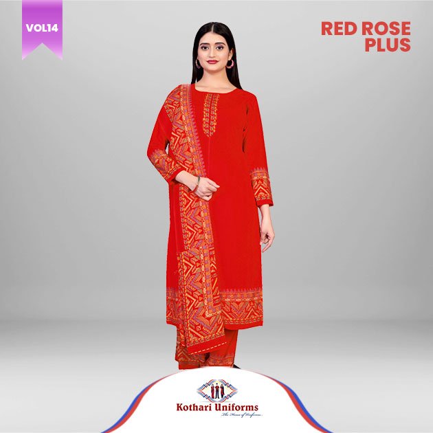 Red Roses Uniform CRPS1C - Uniform Salwars | Kothari Uniforms | Red Rose Plus