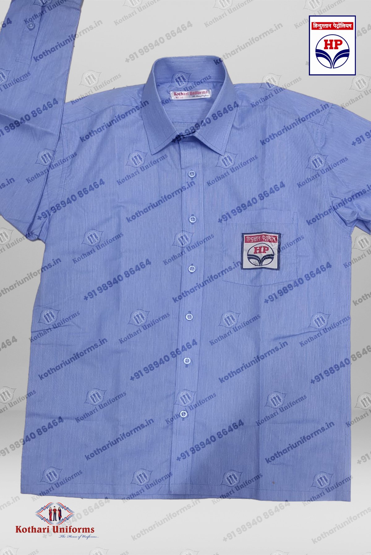 HPCL - Hindustan Petroleum Petrol Pump Manager Uniforms - Shirt