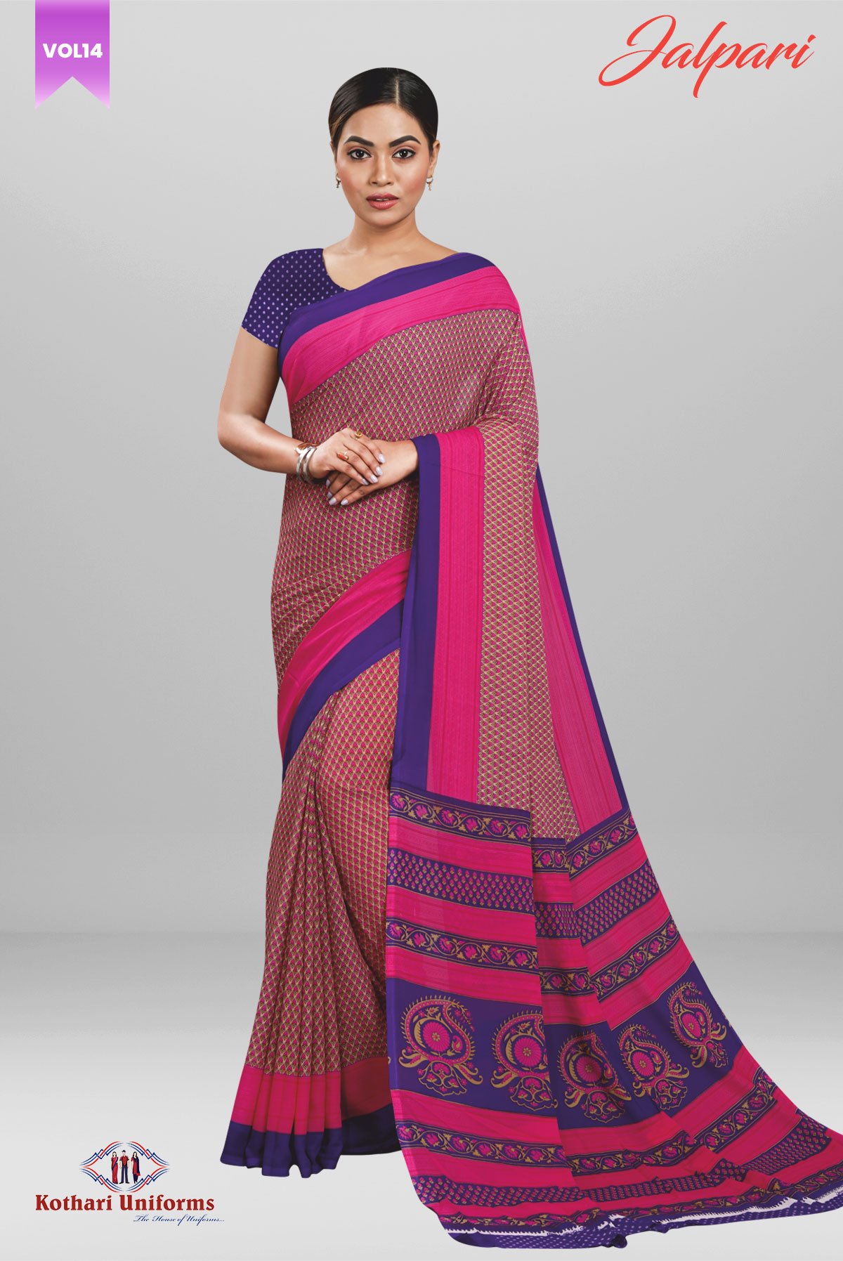 Jalpari | Uniform Saree [JP9B]