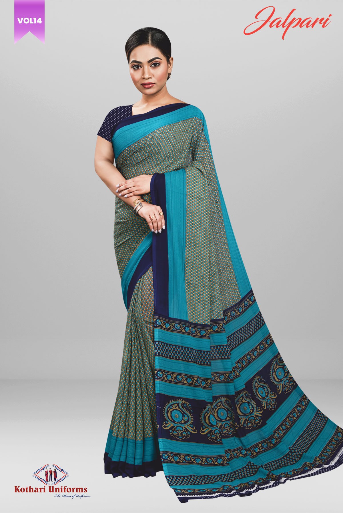 Jalpari | Uniform Saree [JP9C]