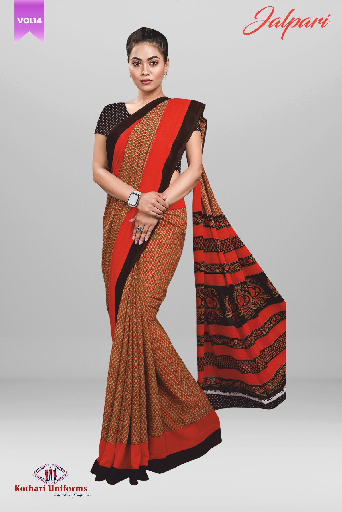 Jalpari | Uniform Saree [JP9D]