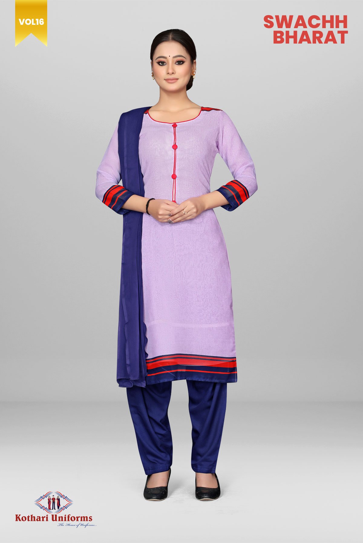 Swachh Bharat | Uniform Salwar Set [CSBW4]