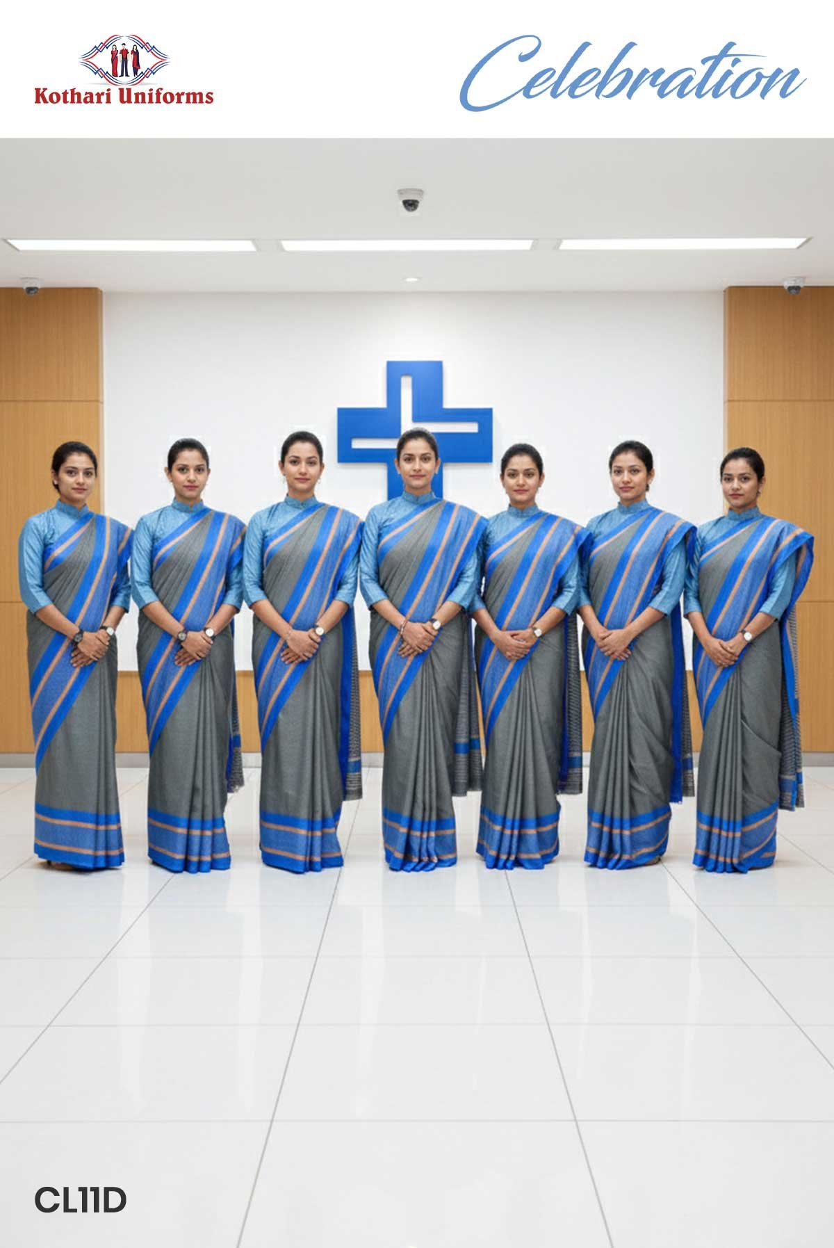Celebration | Uniform Saree [CL11D]