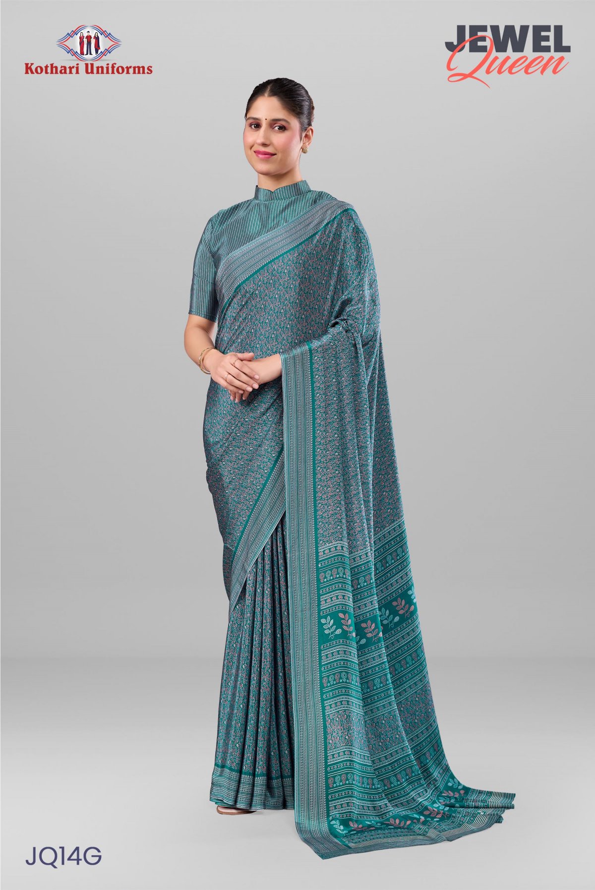 Jewel Queen | Uniform Saree [JQ14G]