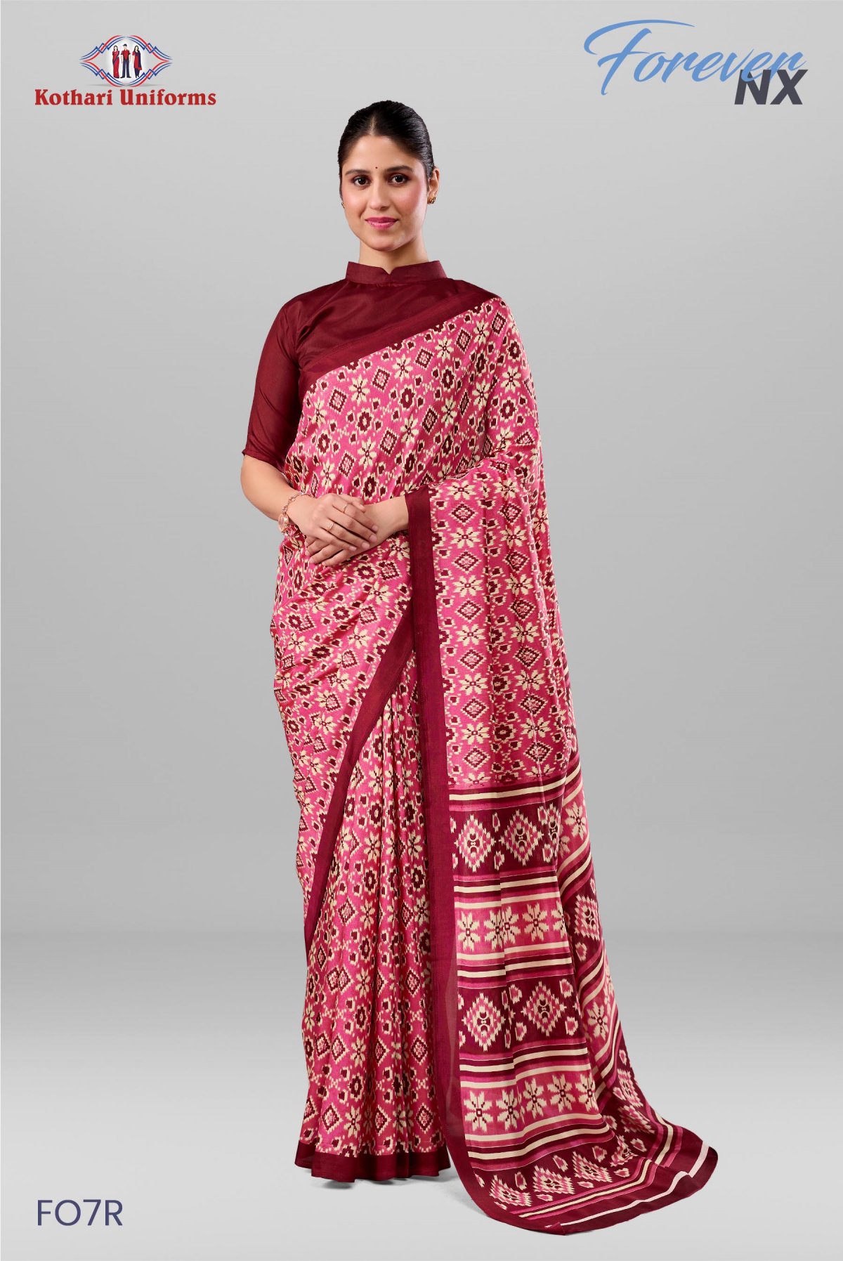Forever NX | Uniform Saree [FO7R]