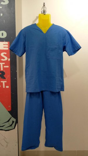 Scrub Suit Medical Blue 