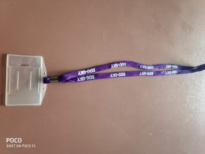 DDU GKY ID Card with Holder