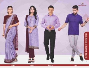 Purple United color of Workforce - UCW6 Collection -Uniforms for staffs