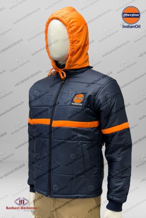 IOCL - Indian Oil Petrol Pump Filler Uniform - Winter Jacket