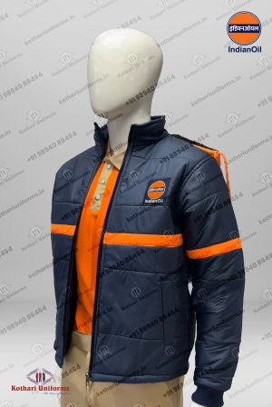 IOCL - Indian Oil Petrol Pump Filler Uniform - Winter Jacket