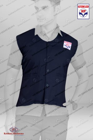 HPCL - Hindustan Petroleum Petrol Pump Filler Uniforms - Sleeveless Waist Coat