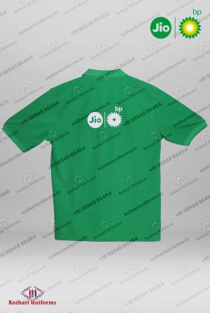Jio BP - Jio BP Petrol Pump Filler Uniforms - TShirt