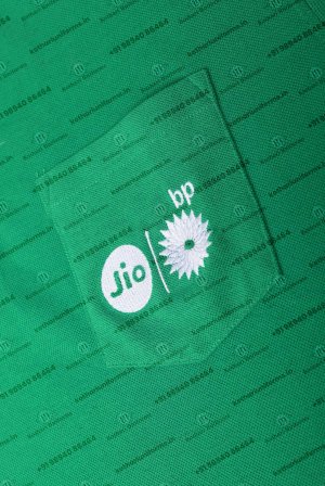 Jio BP - Jio BP Petrol Pump Filler Uniforms - TShirt