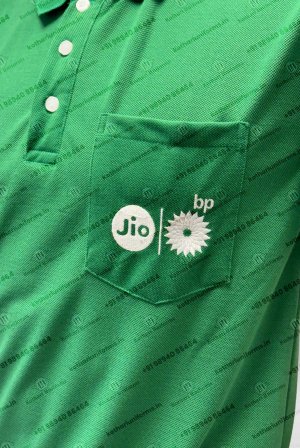 Jio BP - Jio BP Petrol Pump Filler Uniforms - TShirt & Pant