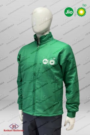 Jio BP - Jio BP Petrol Pump Uniforms - Winter Jacket