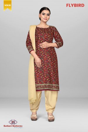 Flybird | Uniform Saree & Salwar Combo [FB8D]