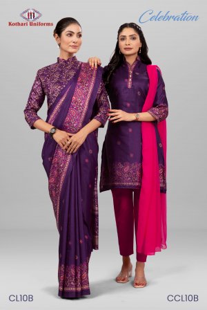 Celebration | Uniform Saree & Salwar Combo [CL10B]