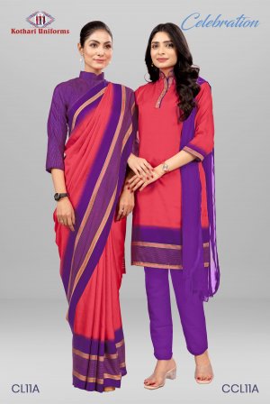 Celebration | Uniform Saree & Salwar Combo [CL11A]