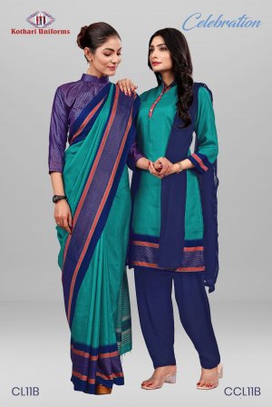Celebration | Uniform Saree & Salwar Combo [CL11B]