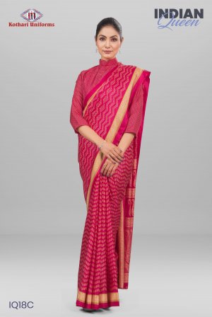 Indian Queen | Uniform Saree [IQ18C]