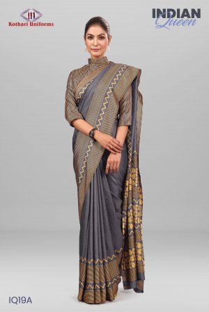 Indian Queen | Uniform Saree [IQ19A]
