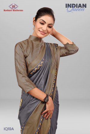 Indian Queen | Uniform Saree [IQ19A]